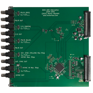 BKM-68X card RGB/YPbPr for Sony BVM Monitors