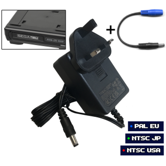 Sega CD 1 / 2 & Mega CD 1 / 2 Power Supply