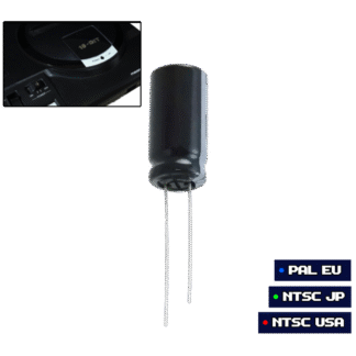 Sega Mega Drive 1/Genesis 1 PSU Capacitor