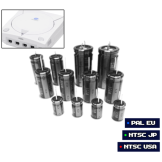 Sega Dreamcast Capacitor Kit