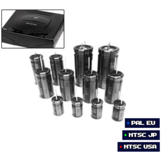 Sega Saturn Capacitor Kit