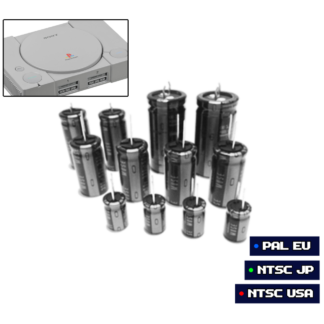 Sony Playstation 1 Capacitor Kit