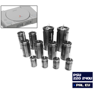Sony Playstation 1 220-240v PSU Capacitor Kit