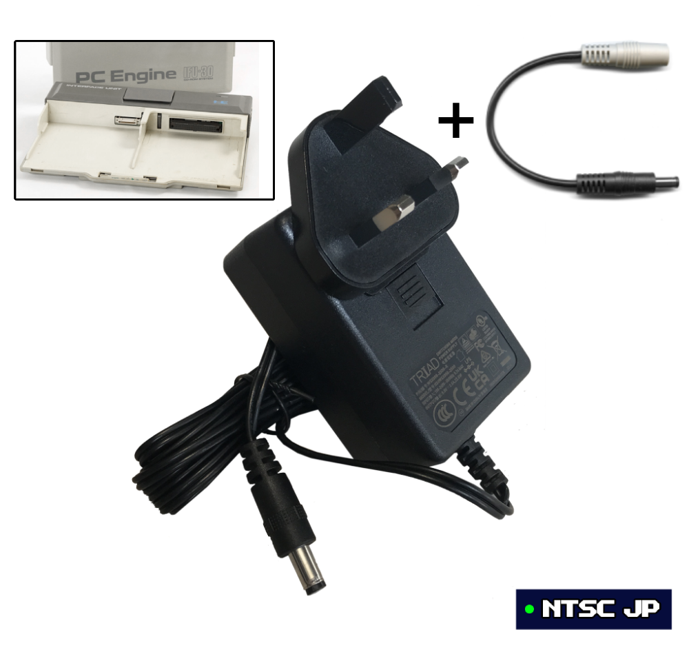 NEC PC Engine Super CD-ROM2 Interface Unit Power Supply