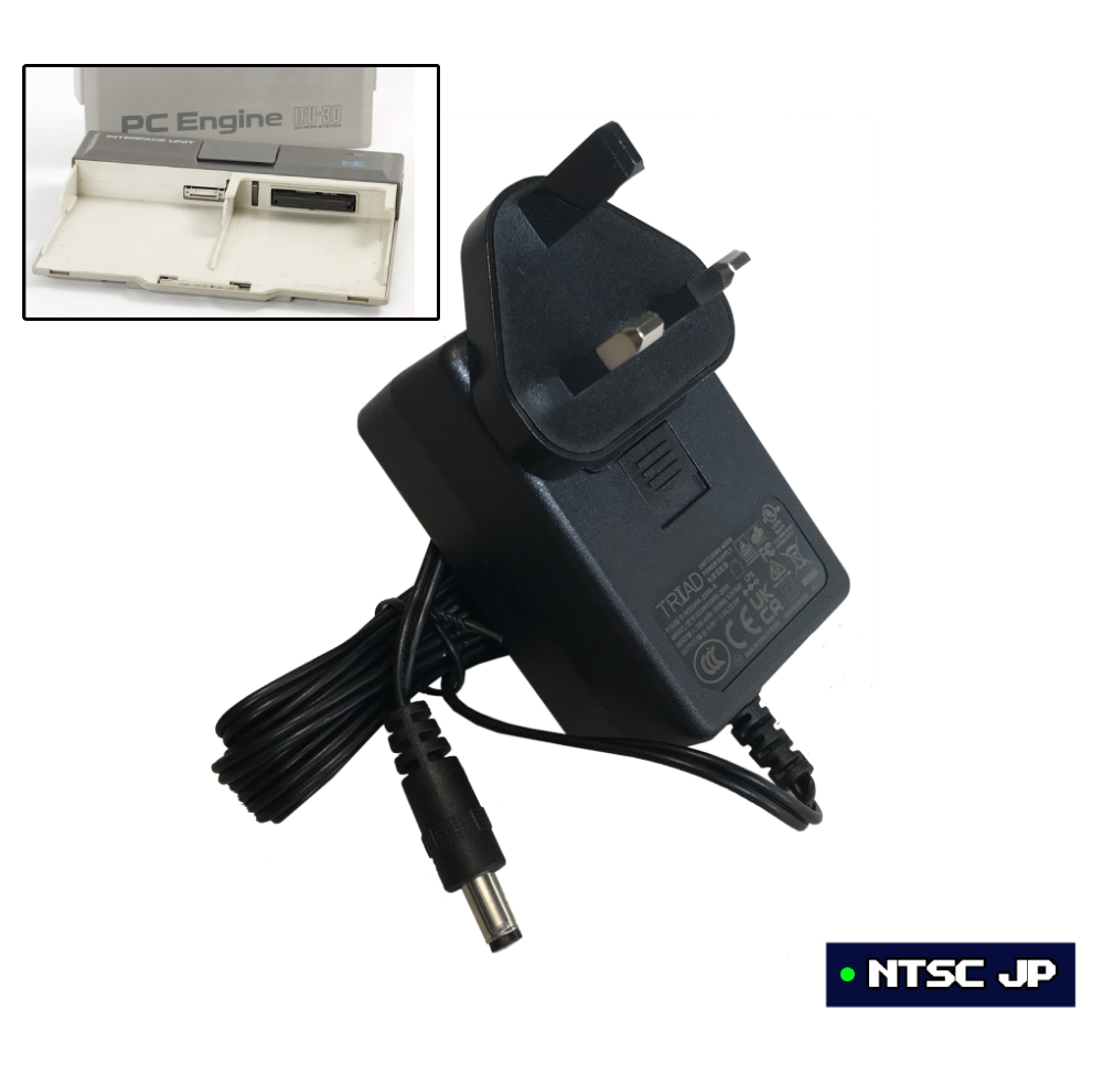 NEC PC Engine Super CD ROM2 Interface Unit Power Supply Retro Upgrades NEC PC Engine Super CD ROM2 Interface Unit Power Supply Retro Upgrades