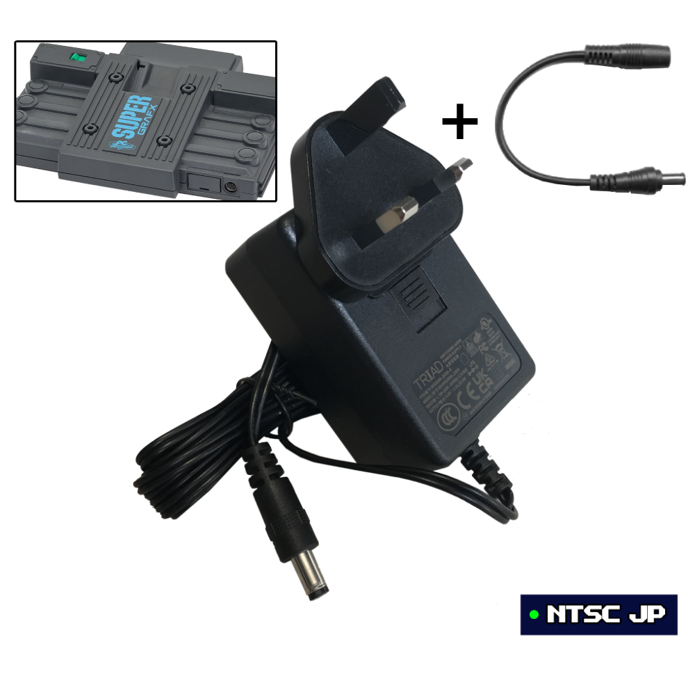 NEC PC Engine SuperGrafx Power Supply