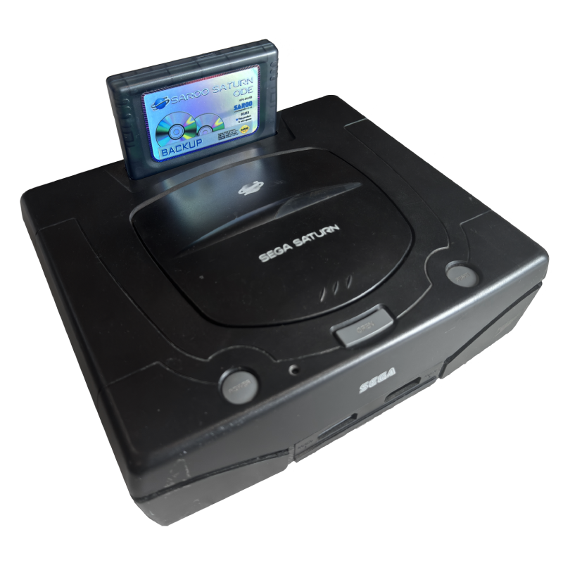 SEGA Saturn SAROO Cartridge Elite Version – 256G Optical Loader, HD Flash, Game Programmer