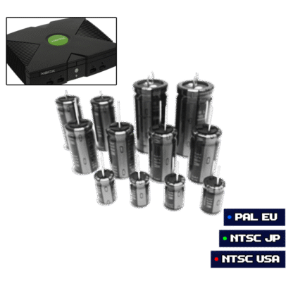 Microsoft Xbox Original Capacitor Kit