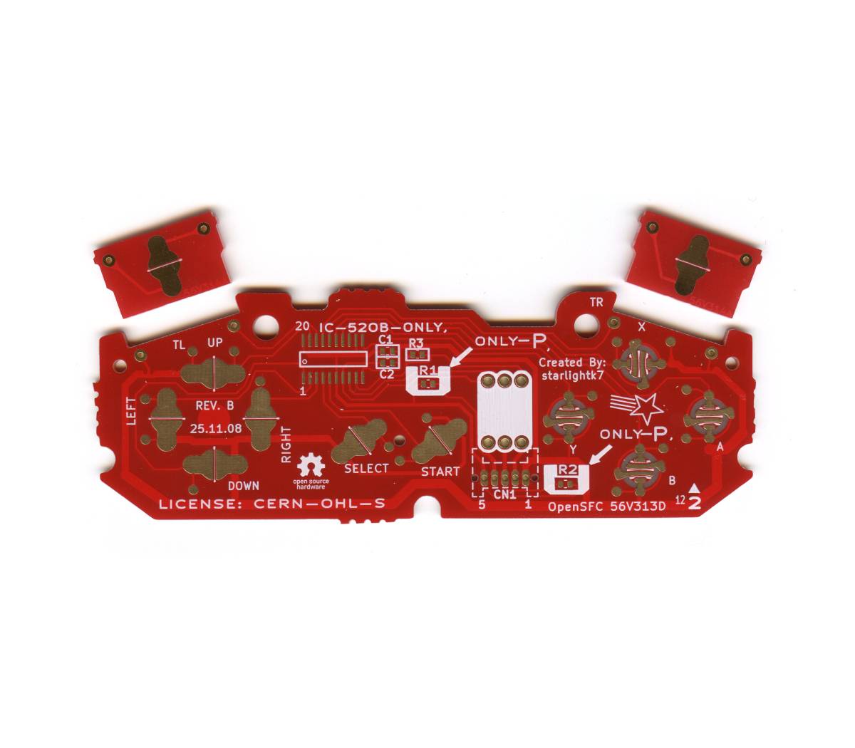 OpenSFC 1992+ SNES/SFC Controller Boards