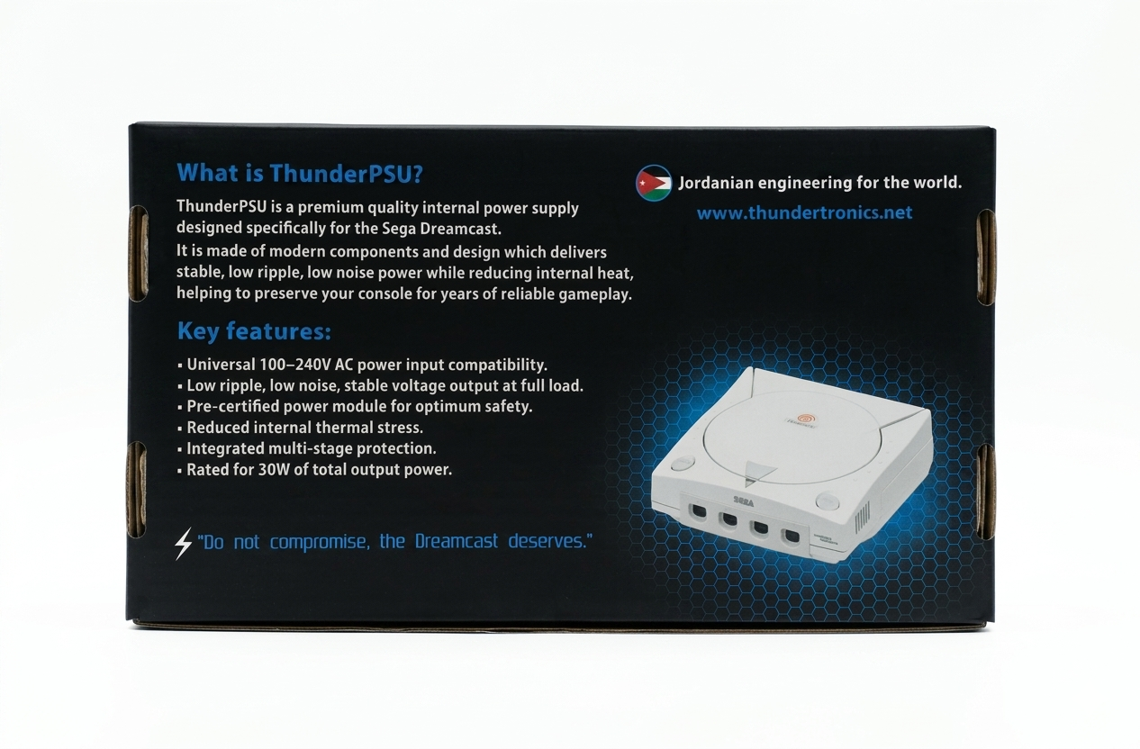 ThunderDream Dreamcast Power Supply - Image 3
